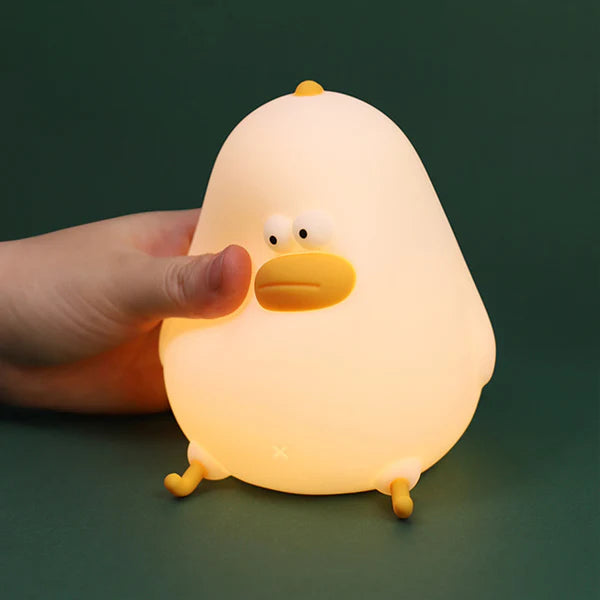 Squishy Silicone Chubby Chick LED Night Light