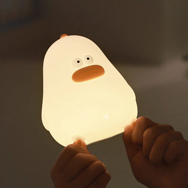 Squishy Silicone Chubby Chick LED Night Light