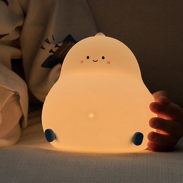 Squishy Silicone Cute Belly Dragon LED Night Light