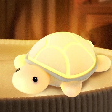 Squishy Silicone Cute Turtle LED Night Light