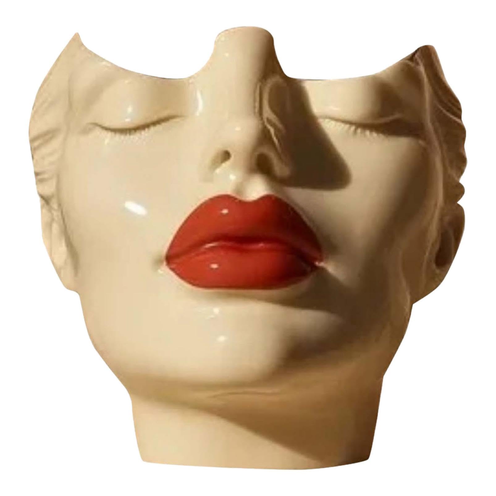 Women's Head Shape Boho Feminist Decoration Makeup Brush Holder