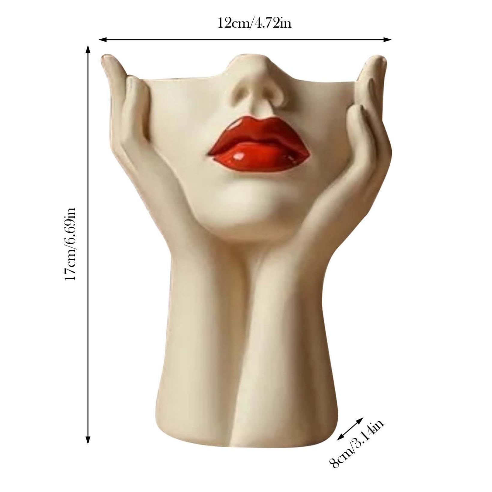 Women's Head Shape Boho Feminist Decoration Makeup Brush Holder