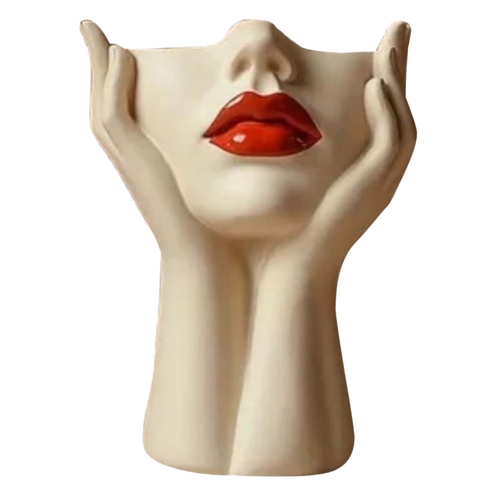 Women's Head Shape Boho Feminist Decoration Makeup Brush Holder