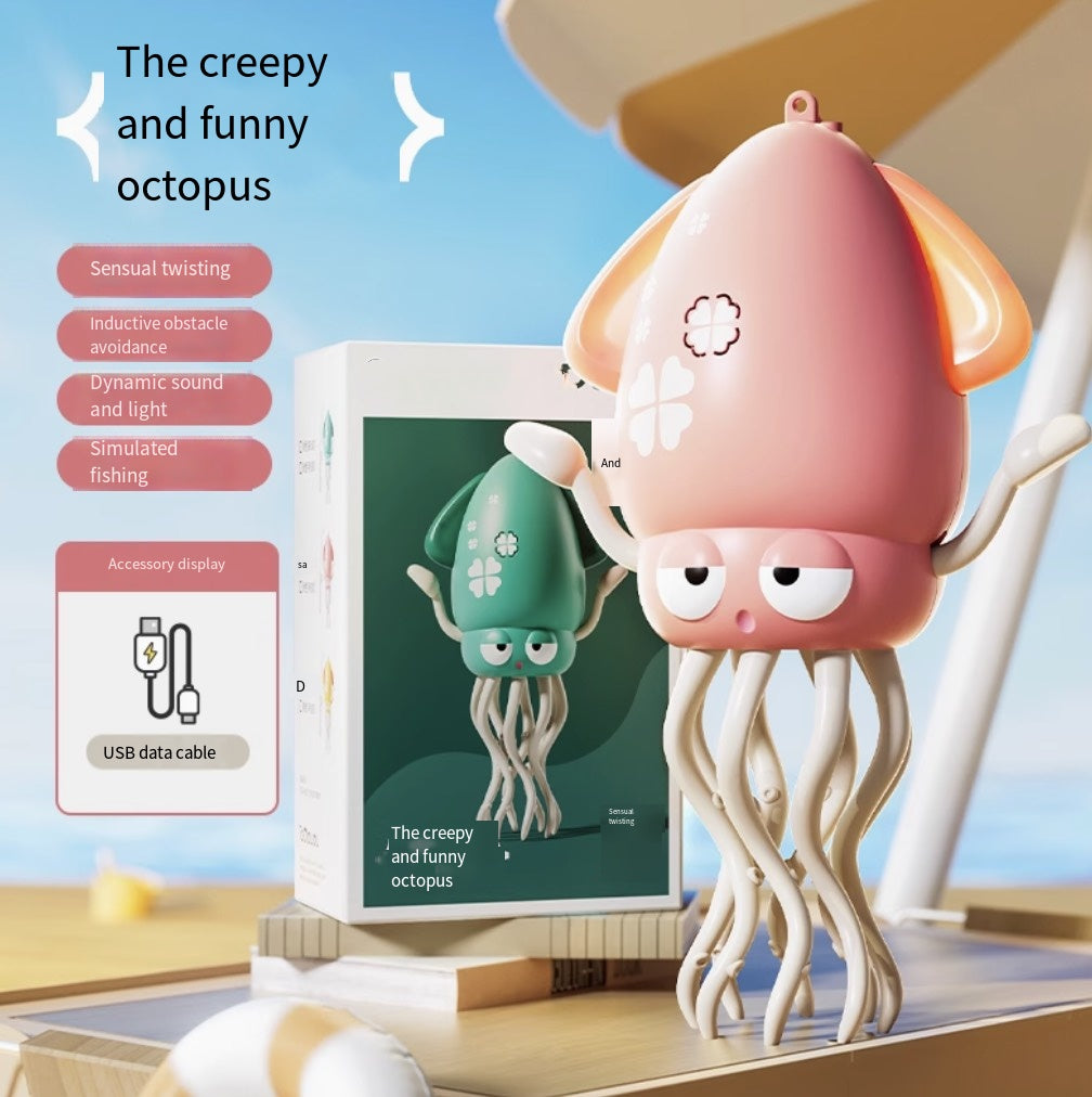 Electric Auto-Avoid Octopus Toys