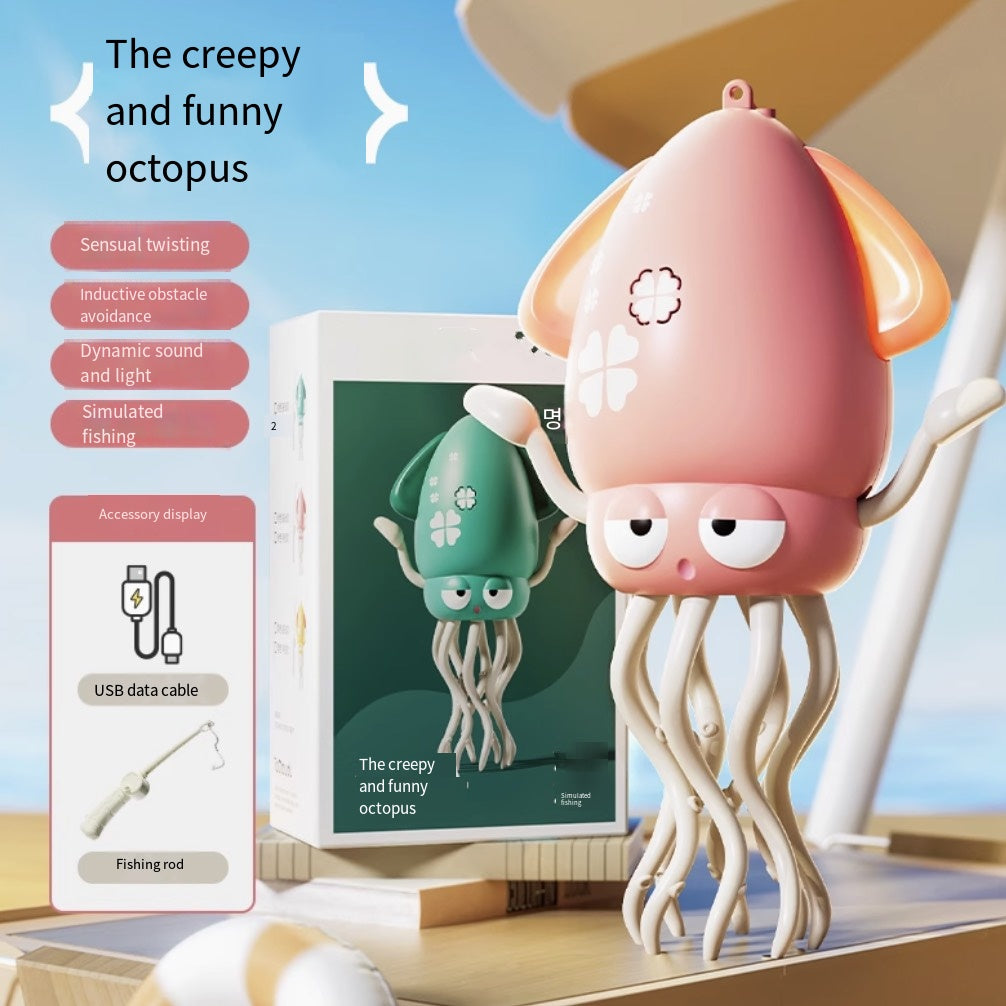 Electric Auto-Avoid Octopus Toys