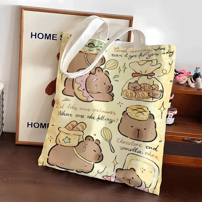 Capybara Canvas Bag