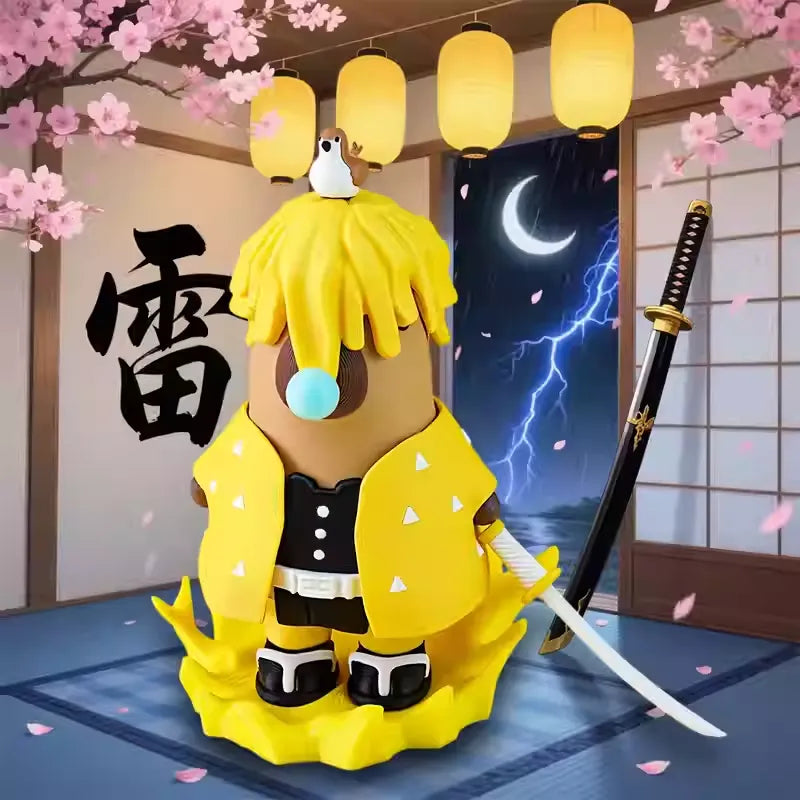 3D Printing Demon Slayer Capybara Magnetic Equipment Toy Set