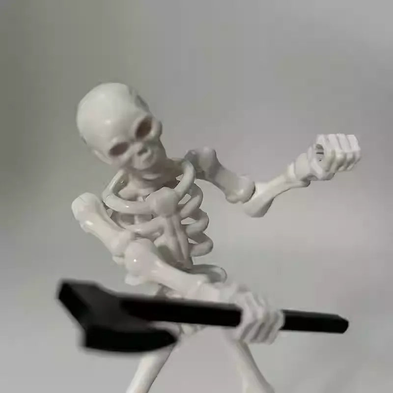 Skeleton fully articulated movable puzzle toys