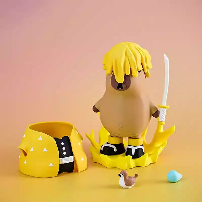3D Printing Demon Slayer Capybara Magnetic Equipment Toy Set