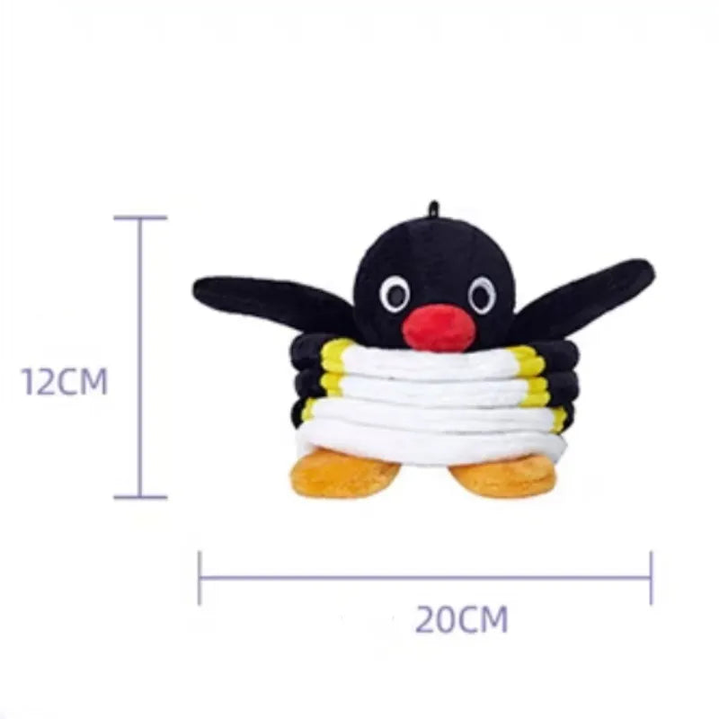 Pingu doll creative quirky cute bag charm