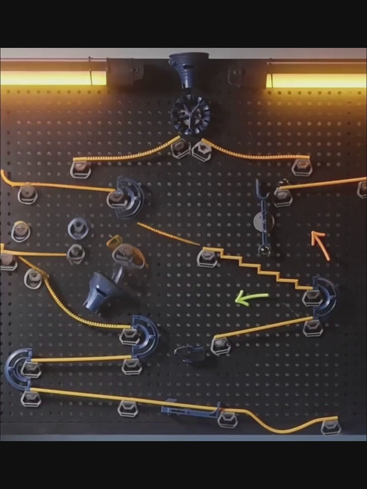 Magnetic Kinetic Desk Machine - Turn any metal surface into stress relief.