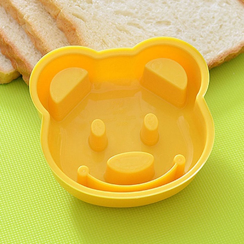 Molde para sándwich con forma de osito