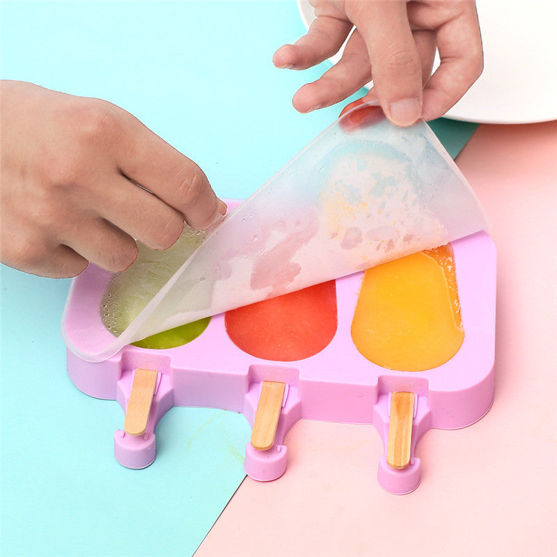 Lindos moldes para helado de conejo