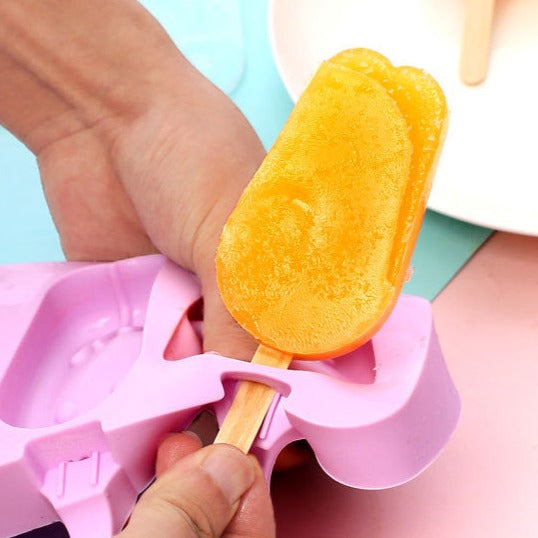 Lindos moldes para helado de conejo