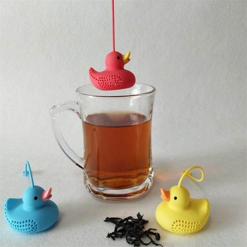 Little Cute Duck Tea Silicone Infuser